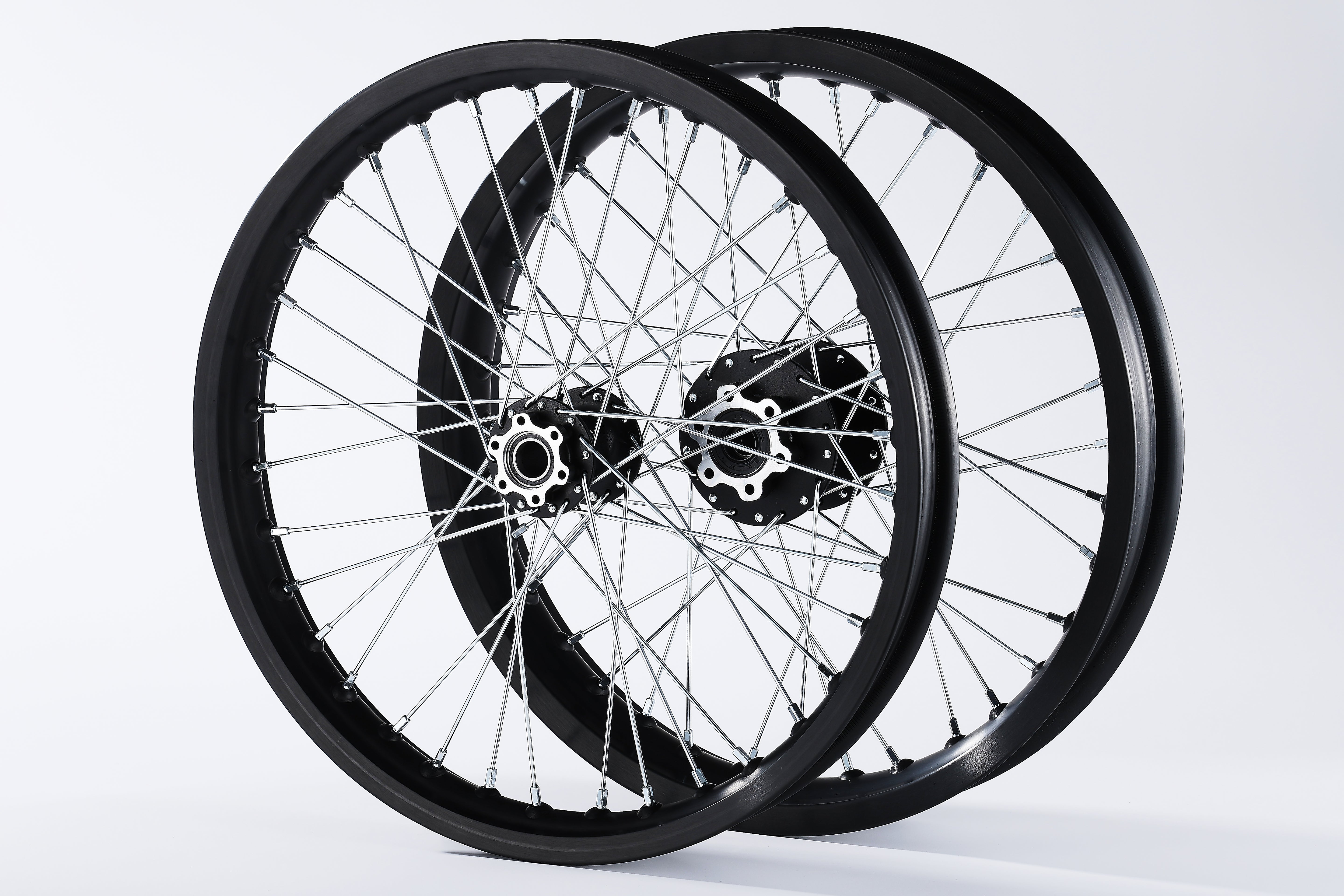Light Bee Supermoto Wheel Set